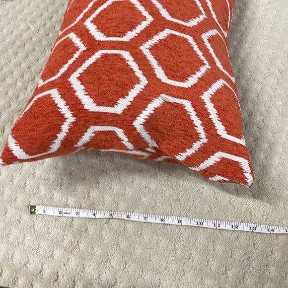 Burnt Orange Couch Pillow - Picture 4 of 5